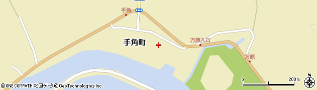 島根県松江市手角町38周辺の地図