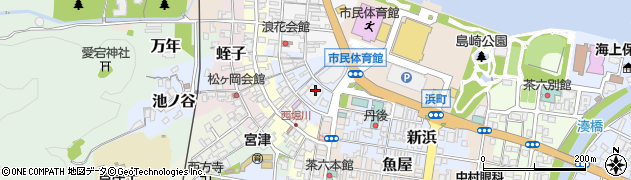 京都府宮津市河原周辺の地図
