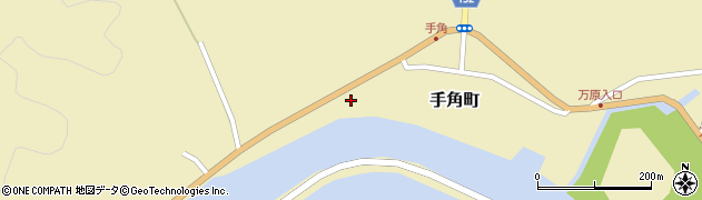 島根県松江市手角町64周辺の地図