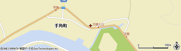 島根県松江市手角町10周辺の地図