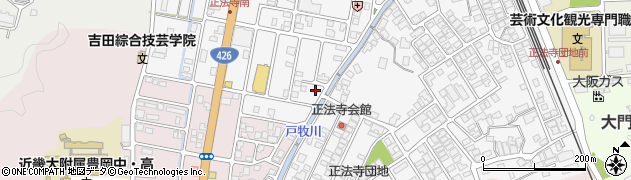 兵庫県豊岡市正法寺83周辺の地図