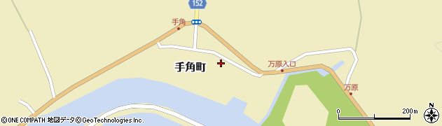 島根県松江市手角町39周辺の地図