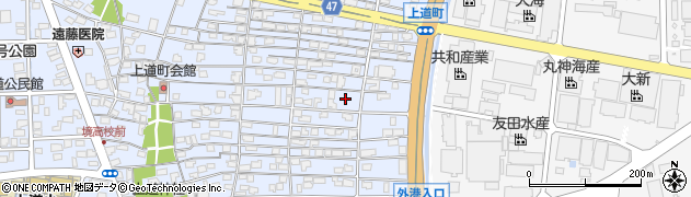 鳥取県境港市上道町2205周辺の地図
