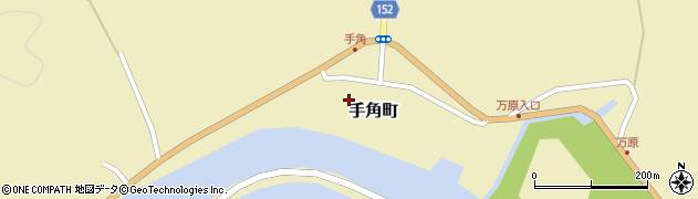 島根県松江市手角町52周辺の地図