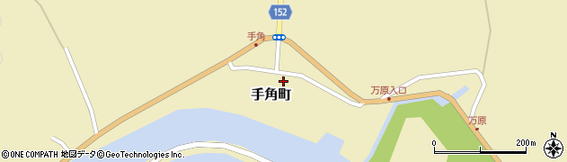 島根県松江市手角町46周辺の地図