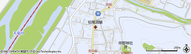 松尾酒舗周辺の地図