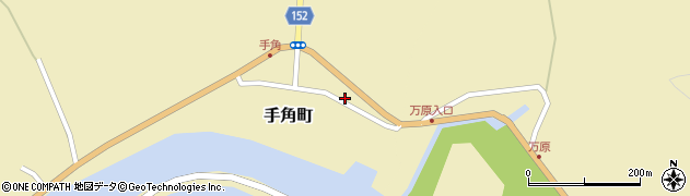 島根県松江市手角町36周辺の地図