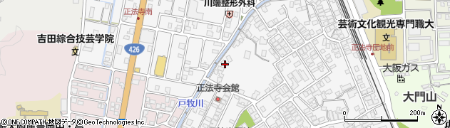 兵庫県豊岡市正法寺203周辺の地図