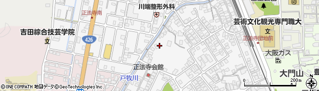 兵庫県豊岡市正法寺204周辺の地図