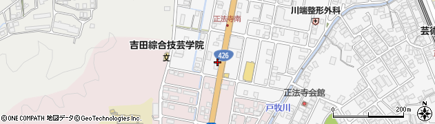 兵庫県豊岡市正法寺688周辺の地図