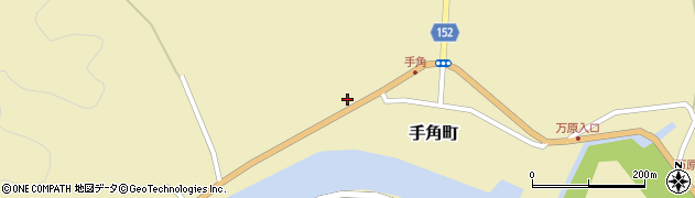 島根県松江市手角町67周辺の地図