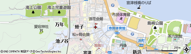 京都府宮津市河原1878周辺の地図