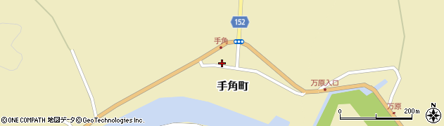 島根県松江市手角町96周辺の地図