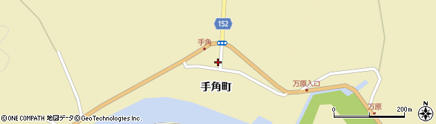 島根県松江市手角町101周辺の地図