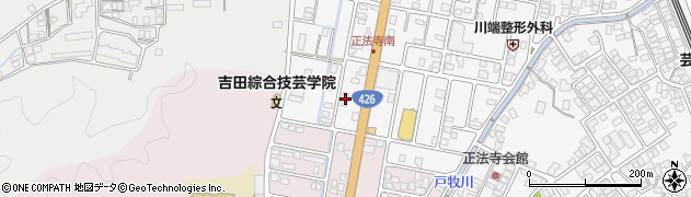兵庫県豊岡市正法寺690周辺の地図