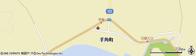 島根県松江市手角町76周辺の地図