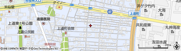鳥取県境港市上道町271周辺の地図