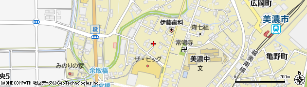 岐阜県美濃市2775周辺の地図