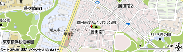 神奈川県横浜市都筑区勝田南1丁目6周辺の地図