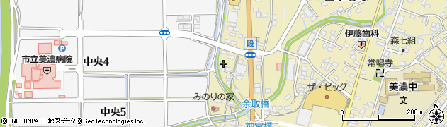 岐阜県美濃市130周辺の地図