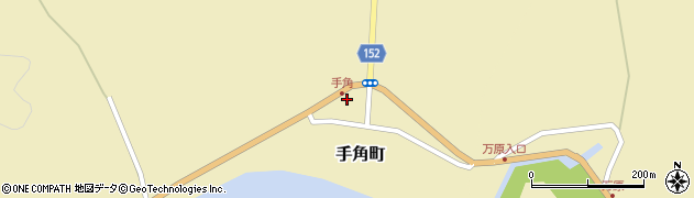 島根県松江市手角町91周辺の地図