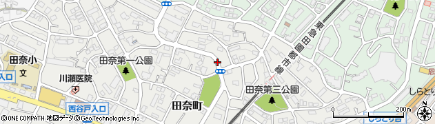 神奈川県横浜市青葉区田奈町の地図 住所一覧検索 地図マピオン