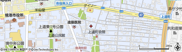 鳥取県境港市上道町517周辺の地図