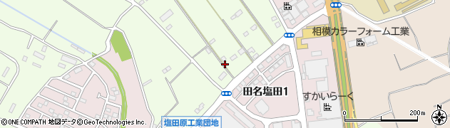 神奈川県相模原市中央区田名9911周辺の地図