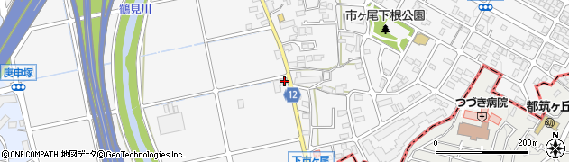 神奈川県横浜市青葉区市ケ尾町245周辺の地図