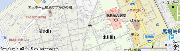鳥取県境港市米川町99周辺の地図