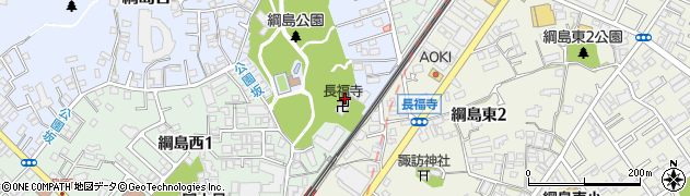 神奈川県横浜市港北区綱島台28周辺の地図
