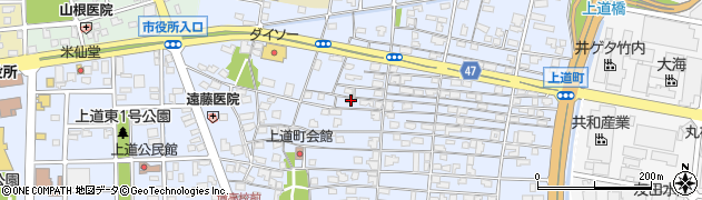 鳥取県境港市上道町555周辺の地図