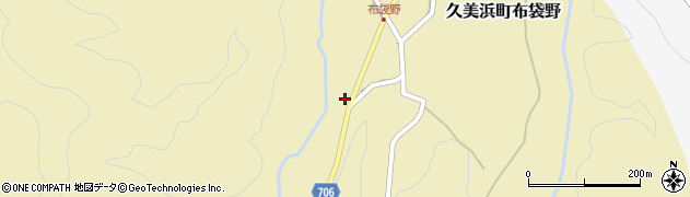 京都府京丹後市久美浜町布袋野1603周辺の地図