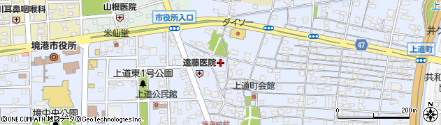 鳥取県境港市上道町503周辺の地図