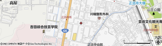 兵庫県豊岡市正法寺61周辺の地図