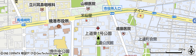 鳥取県境港市上道町3160周辺の地図