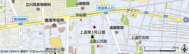 鳥取県境港市上道町3160-1周辺の地図