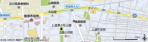 鳥取県境港市上道町3136周辺の地図