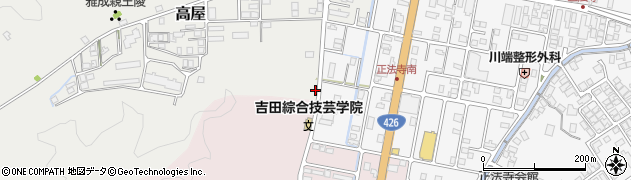 兵庫県豊岡市高屋305周辺の地図