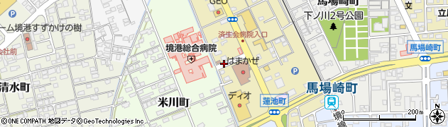 済生会境港総合病院周辺の地図