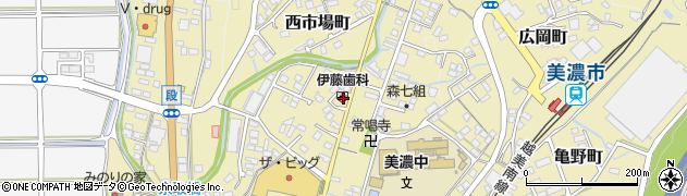 岐阜県美濃市2757周辺の地図