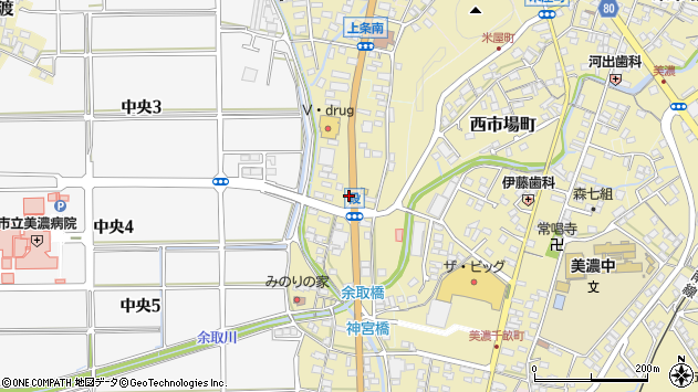 〒501-3744 岐阜県美濃市段町の地図