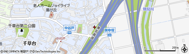 神奈川県横浜市青葉区千草台22周辺の地図