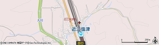 近江塩津駅周辺の地図
