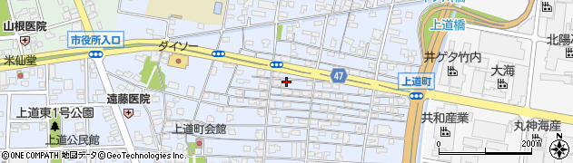 鳥取県境港市上道町334周辺の地図