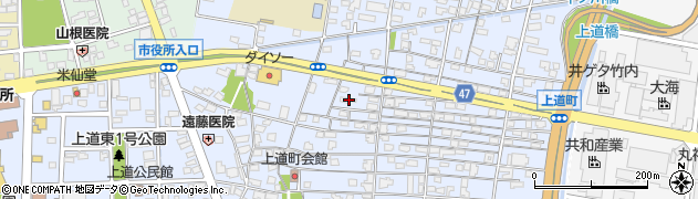 鳥取県境港市上道町447周辺の地図