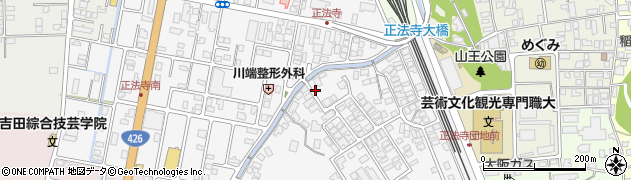 兵庫県豊岡市正法寺223周辺の地図