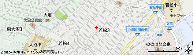 神奈川県相模原市南区若松周辺の地図