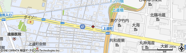 鳥取県境港市上道町2187周辺の地図