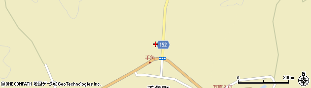 島根県松江市手角町124周辺の地図